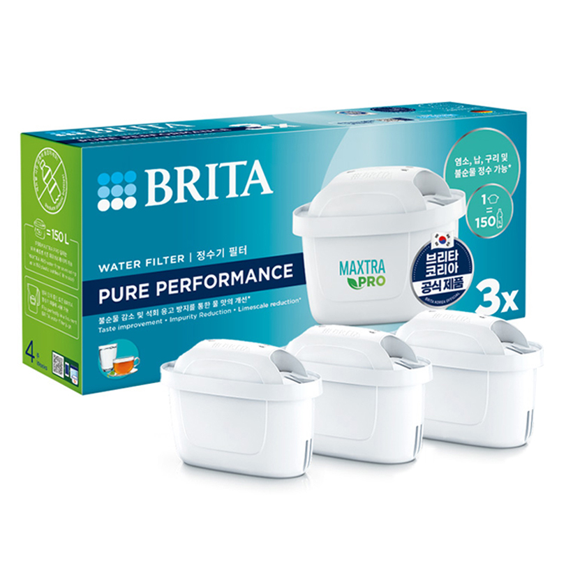 브리타 막스트라 프로 3입: 완벽한 물맛!